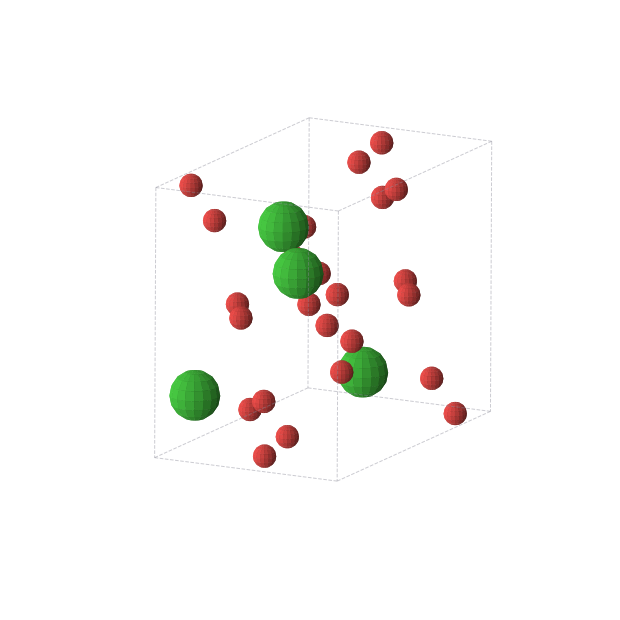 Crystal structure of BaO6 (monoclinic, C2/c (No. 15))