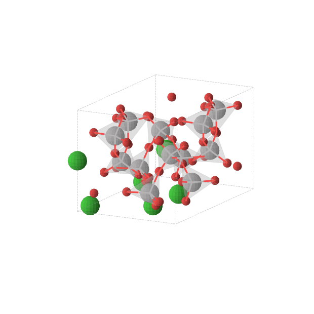 Crystal structure of BaV2O6 (orthorhombic, C222 (No. 21))