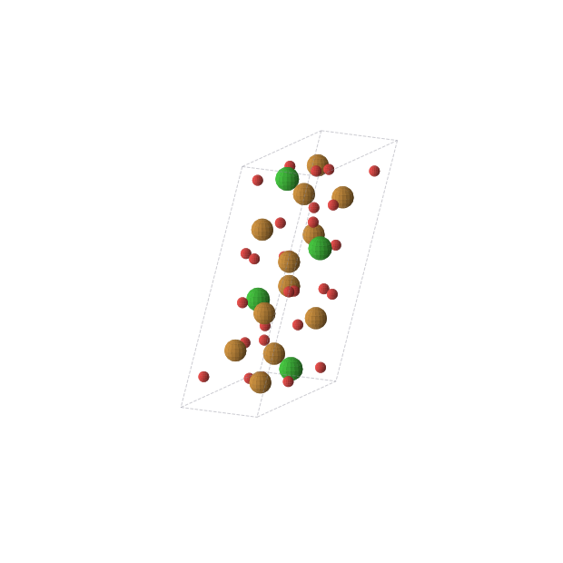 Crystal structure of Ba4O28Te12 (monoclinic, P21/c (No. 14))
