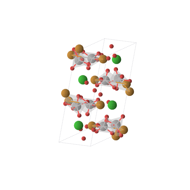 Crystal structure of Ba4O32Te4V8 (monoclinic, P21/c (No. 14))