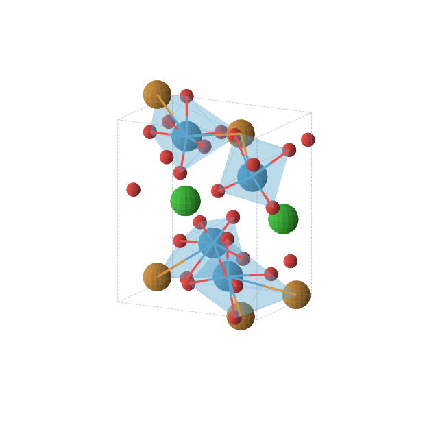 Crystal structure of Ba2O18Te2W4 (monoclinic, P21 (No. 4))