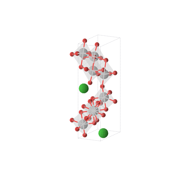 Crystal structure of BaTi4O9 (orthorhombic, Pmmn (No. 59))