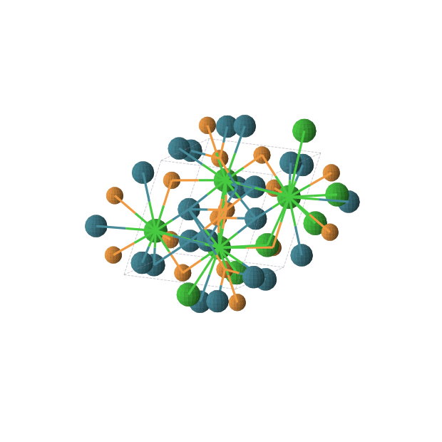 Crystal structure of BaPPd (monoclinic, P21/c (No. 14))