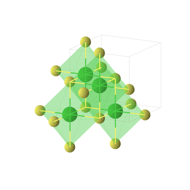 Crystal structure of BaS (cubic, Fm-3m (No. 225))