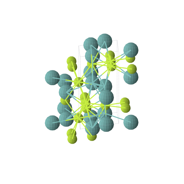 Crystal structure of Be2Mo (hexagonal, P63/mmc (No. 194))