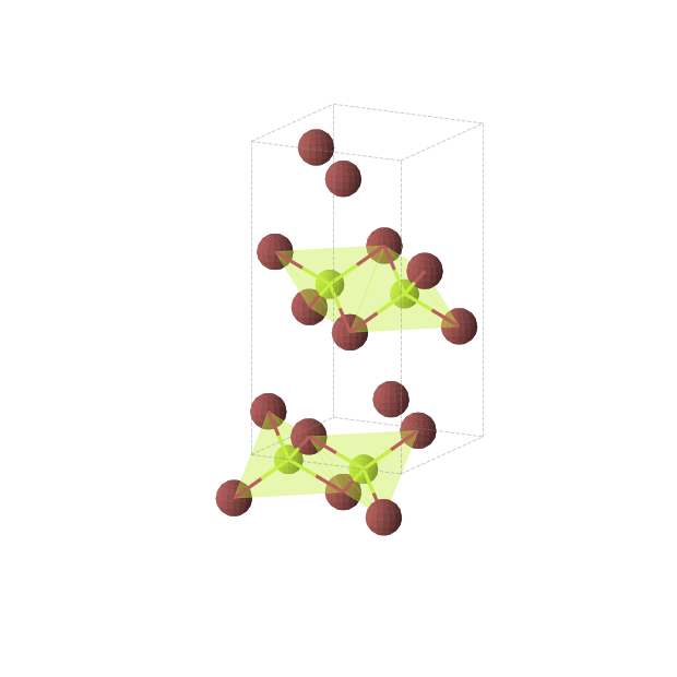 Crystal structure of BeBr2 (orthorhombic, Ibam (No. 72))