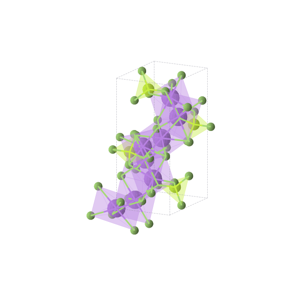 Crystal structure of Be4F16Na8 (orthorhombic, Pnma (No. 62))