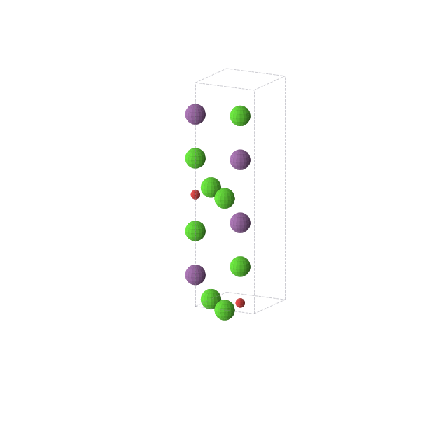 Crystal structure of Ca4Bi2O (tetragonal, I4/mmm (No. 139))