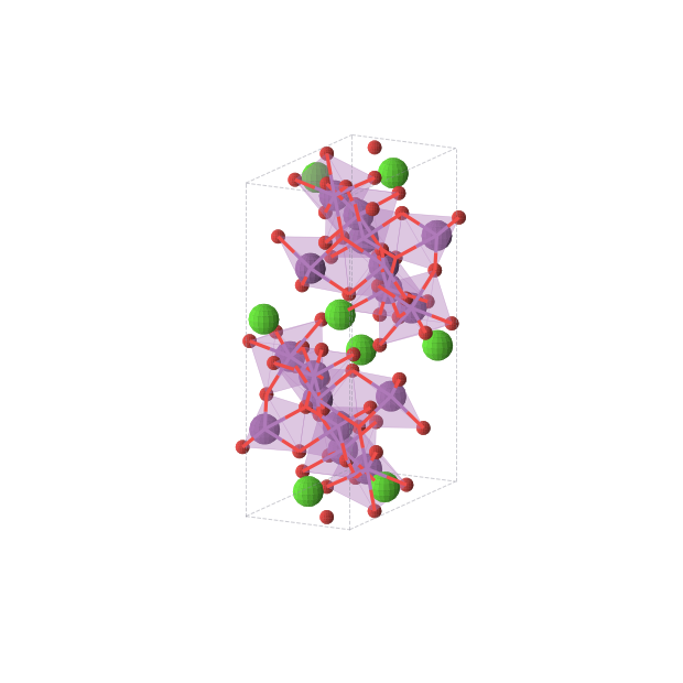 Crystal structure of CaBi2O5 (orthorhombic, Pbca (No. 61))