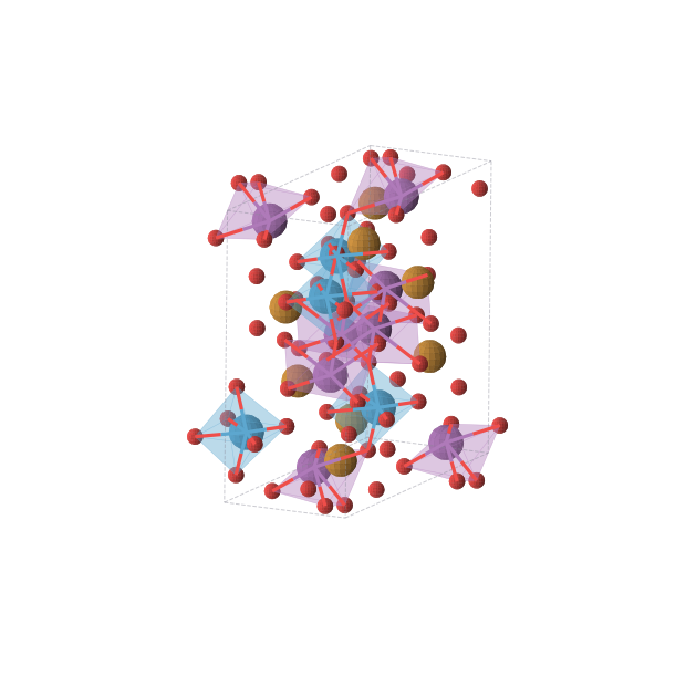 Crystal structure of Bi4O20Te4W2 (monoclinic, C2/c (No. 15))