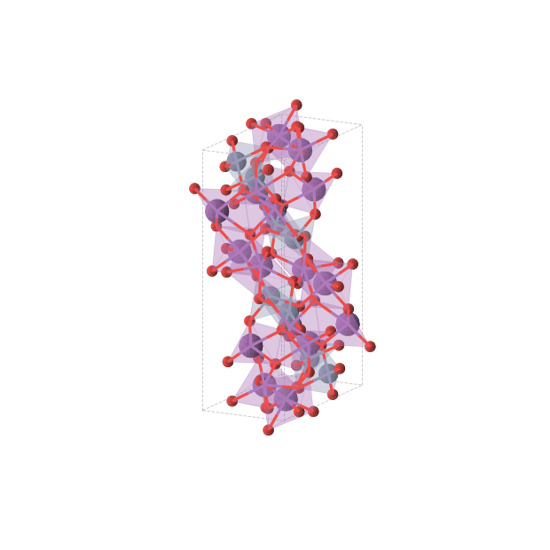 Crystal structure of ZnBi2O5 (orthorhombic, Pbca (No. 61))