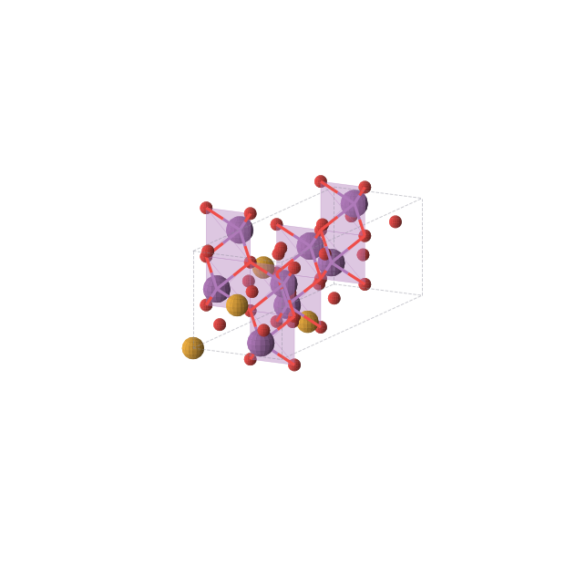 Crystal structure of Bi2SeO6 (orthorhombic, Cmce (No. 64))
