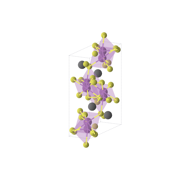 Crystal structure of Bi8Pb4S16 (orthorhombic, Pnma (No. 62))