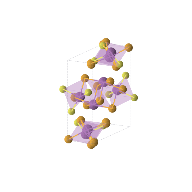 Crystal structure of Bi2Se2S (orthorhombic, Pnma (No. 62))