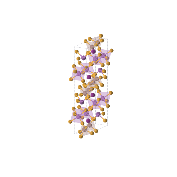 Crystal structure of Bi12I4In8Se28 (orthorhombic, Pnma (No. 62))