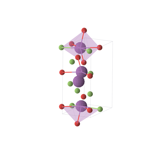Crystal structure of Bi4O3F7 (monoclinic, Pm (No. 6))