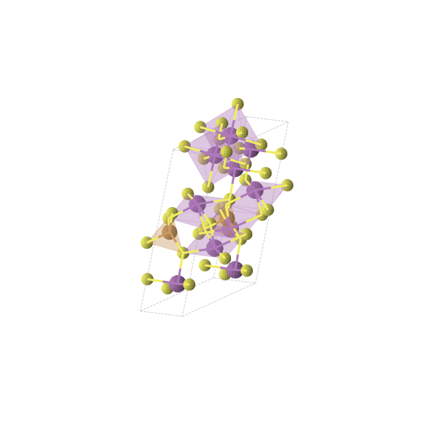 Crystal structure of CuBi5S8 (monoclinic, C2 (No. 5))
