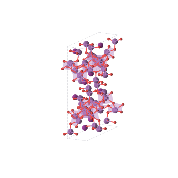 Crystal structure of Bi10I2O14 (orthorhombic, Ibca (No. 73))