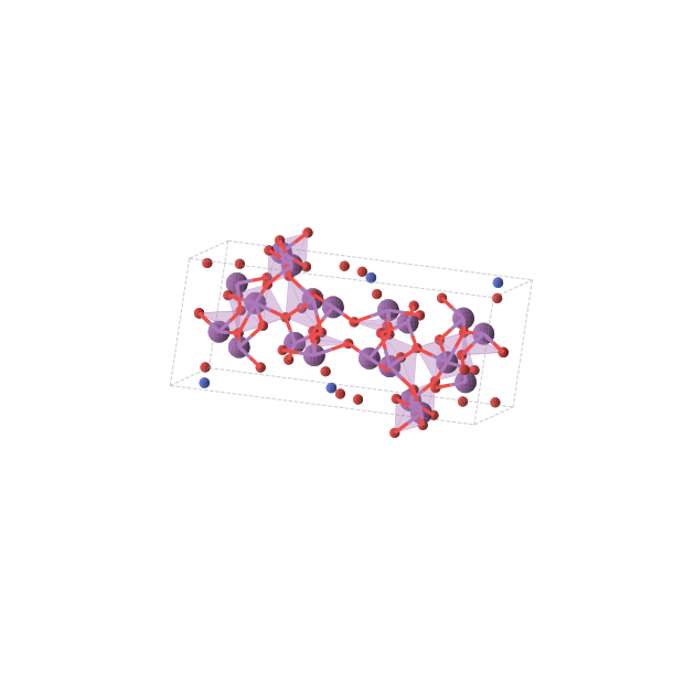 Crystal structure of Bi20N4O40 (monoclinic, P21/c (No. 14))