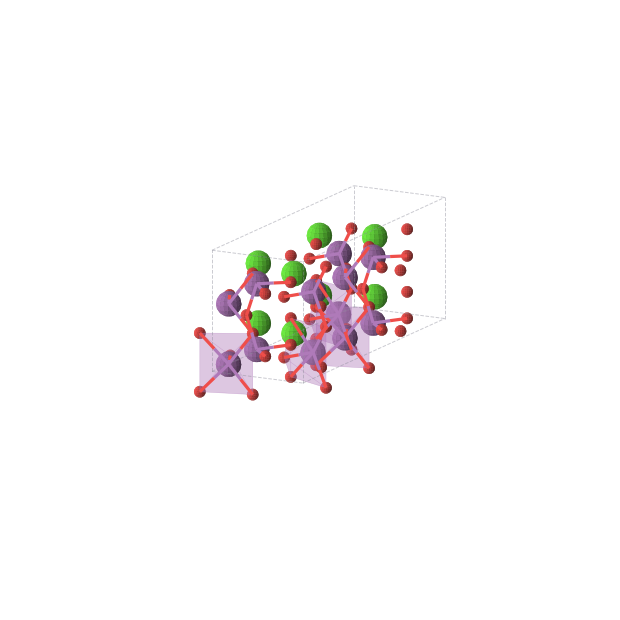 Crystal structure of Ca4Bi6O13 (orthorhombic, Amm2 (No. 38))