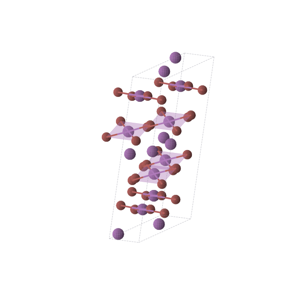 Crystal structure of BiBr (monoclinic, C2/m (No. 12))