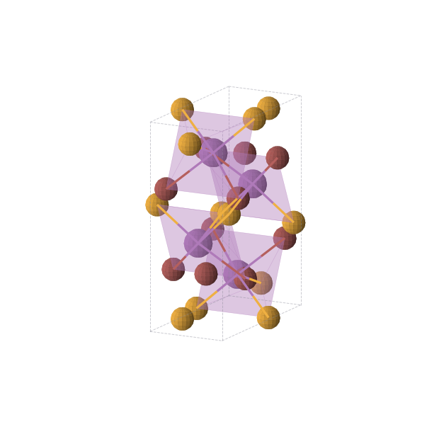 Crystal structure of BiSeBr (orthorhombic, Pnma (No. 62))