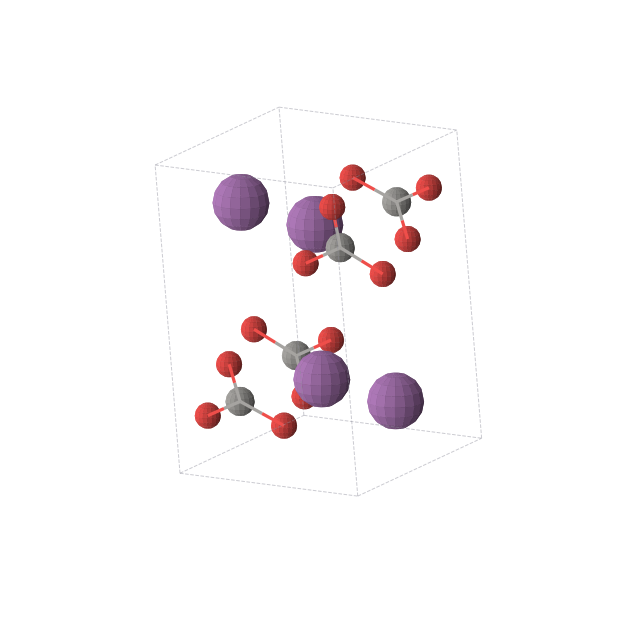 Crystal structure of BiCO3 (triclinic, P-1 (No. 2))