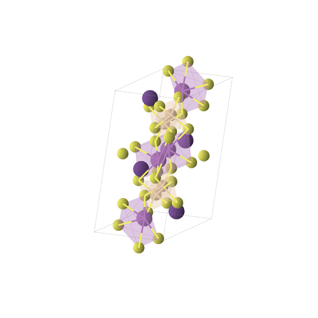 Crystal structure of Bi4Cs4S16Si4 (monoclinic, P21/c (No. 14))