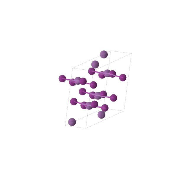 Crystal structure of BiI (monoclinic, C2/m (No. 12))