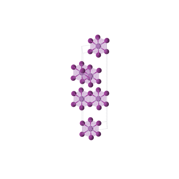 Crystal structure of BiI3 (trigonal, R-3 (No. 148))