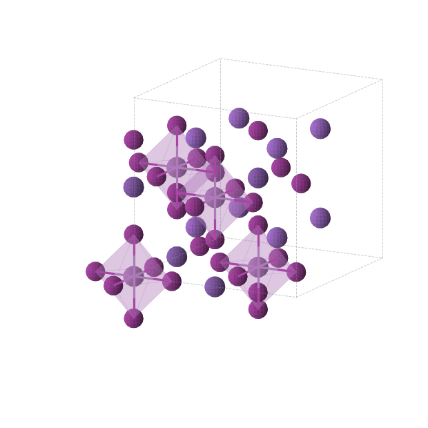 Crystal structure of BiI6K2Rb (cubic, Fm-3m (No. 225))