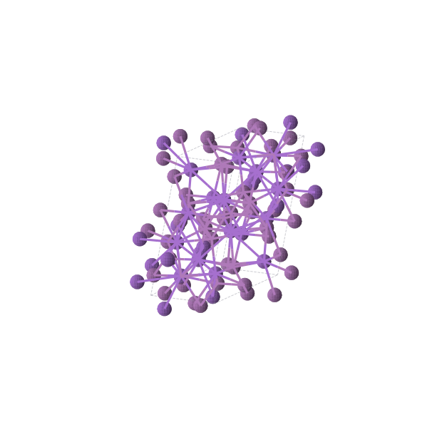 Crystal structure of KBi (monoclinic, P21/c (No. 14))