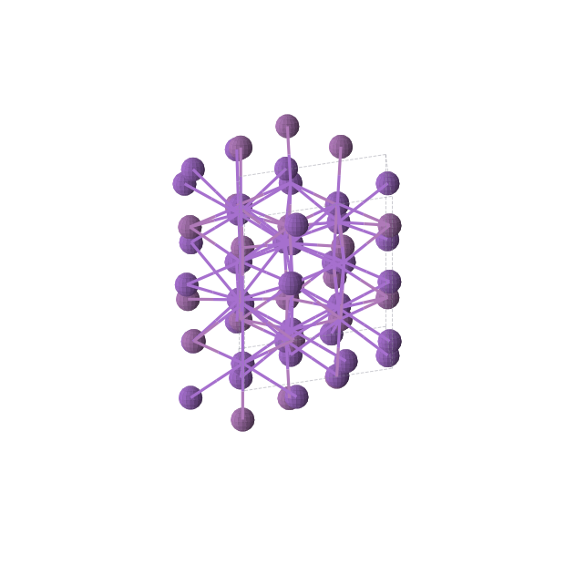 Crystal structure of K3Bi (hexagonal, P63cm (No. 185))