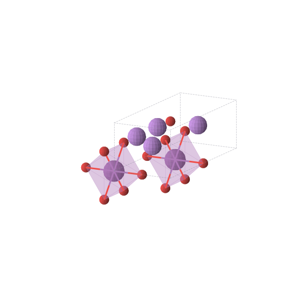 Crystal structure of Li2BiO3 (orthorhombic, Cmmm (No. 65))