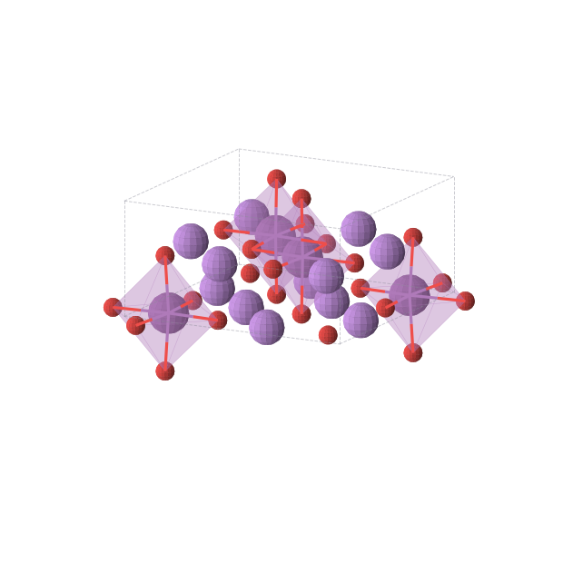 Crystal structure of Li3BiO4 (tetragonal, P42/mnm (No. 136))