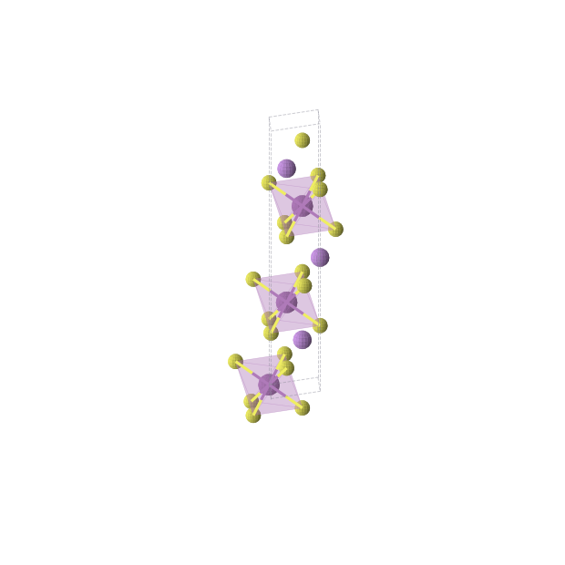 Crystal structure of LiBiS2 (trigonal, R-3m (No. 166))