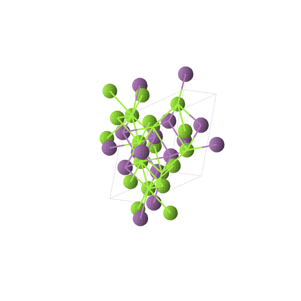 Crystal structure of Bi2Mg4 (monoclinic, C2/m (No. 12))