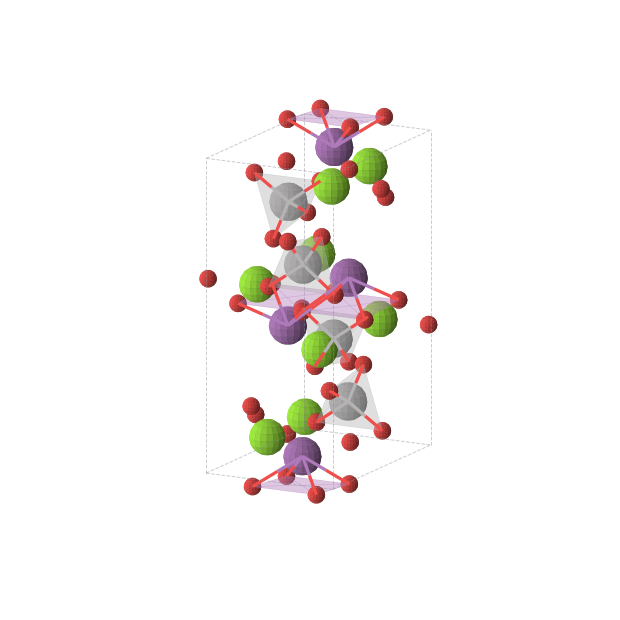 Crystal structure of Mg2VBiO6 (orthorhombic, Pnma (No. 62))