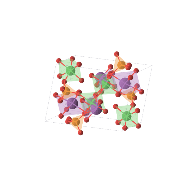 Crystal structure of Bi4Ni4O20P4 (monoclinic, P21/c (No. 14))
