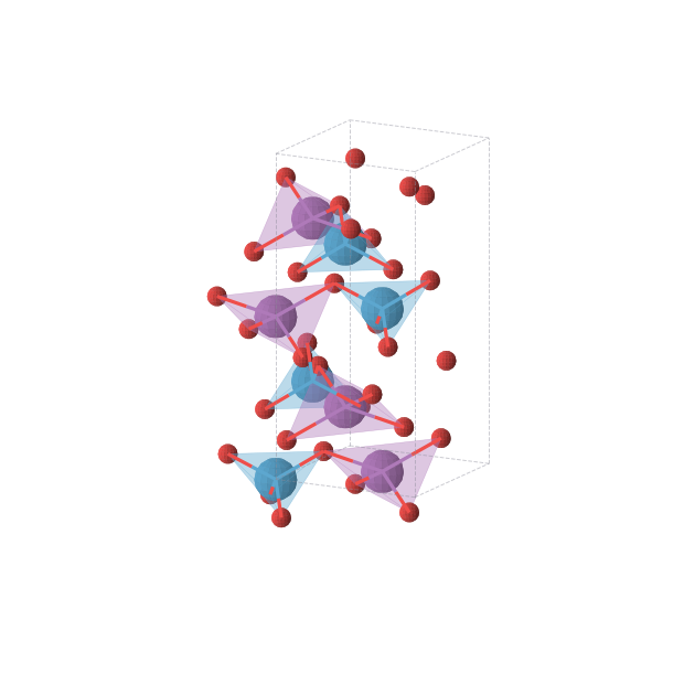 Crystal structure of BiO4W (monoclinic, P2/c (No. 13))