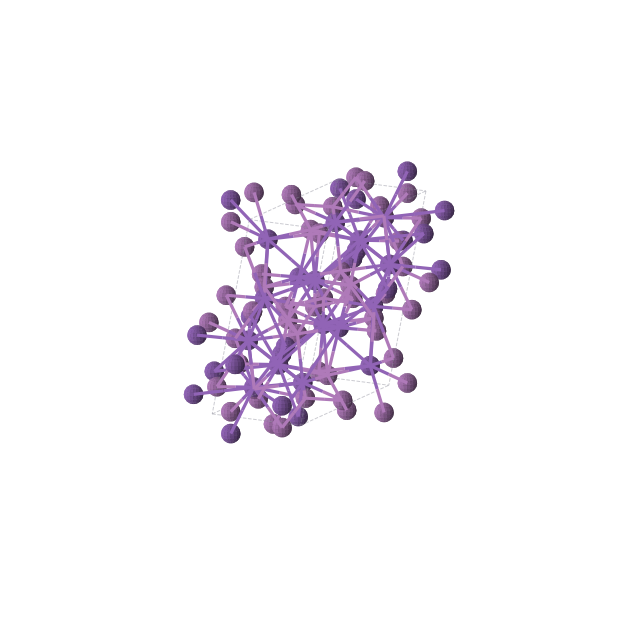 Crystal structure of RbBi (monoclinic, P21/c (No. 14))