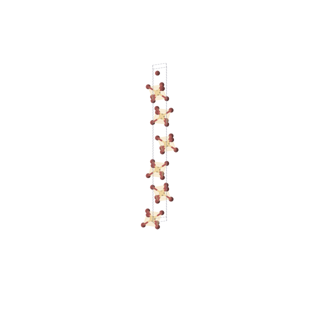 Crystal structure of CdBr2 (trigonal, R-3m (No. 166))