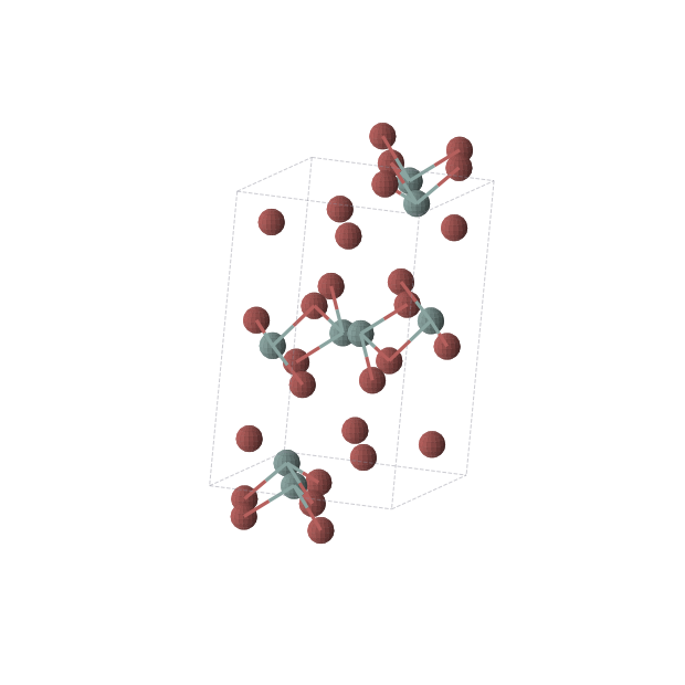 Crystal structure of GeBr2 (monoclinic, P21/c (No. 14))