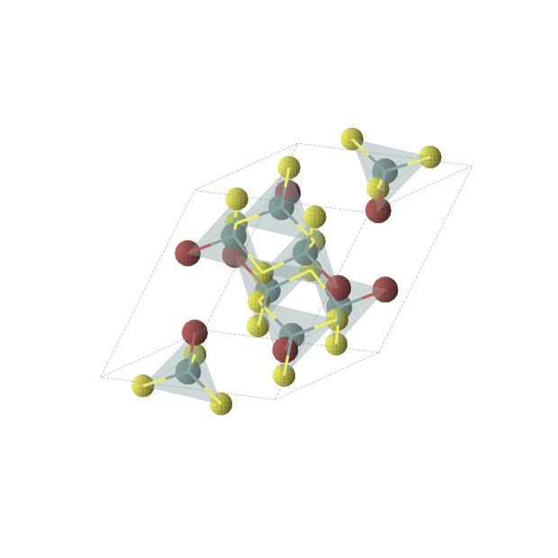 Crystal structure of Br8Ge8S12 (triclinic, P-1 (No. 2))