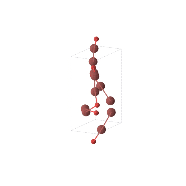 Crystal structure of Br2O (orthorhombic, Pna21 (No. 33))