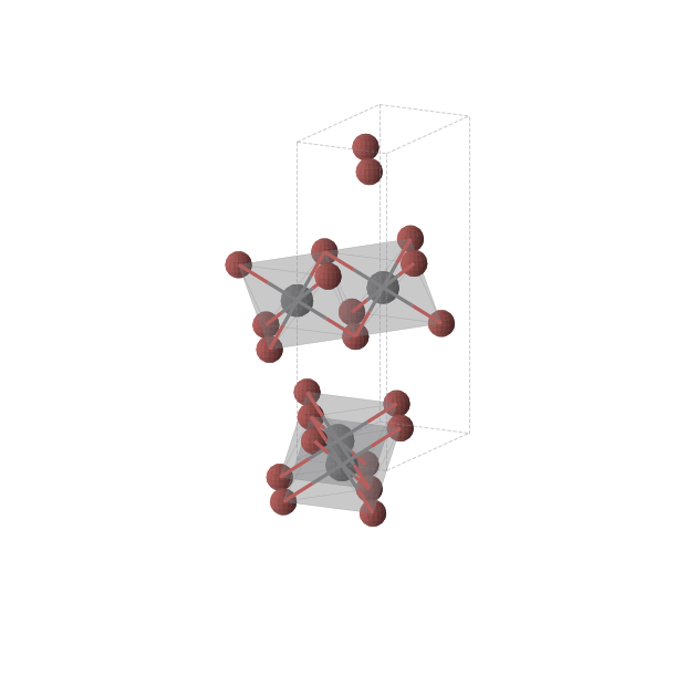 Crystal structure of PbBr2 (orthorhombic, Cmce (No. 64))