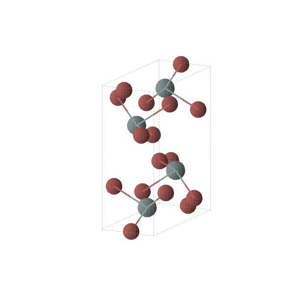 Crystal structure of SnBr2 (orthorhombic, Pnma (No. 62))