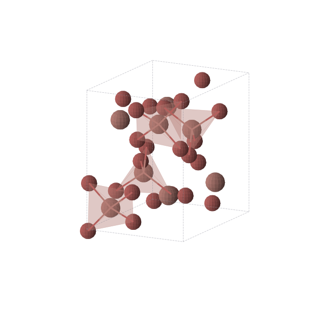 Crystal structure of TlBr2 (orthorhombic, Pnna (No. 52))