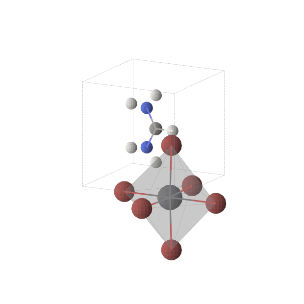 Crystal structure of Br3CH5N2Pb (orthorhombic, Pmm2 (No. 25))