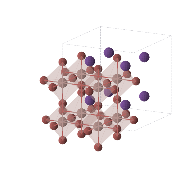 Crystal structure of Br3CsIn (cubic, Fm-3m (No. 225))